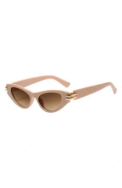 Fifth & Ninth Story 69mm Oversize Polarized Cat Eye Sunglasses
