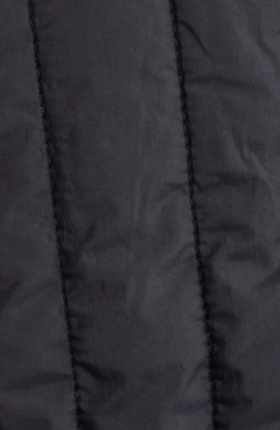 Rains Banja Water Resistant Channel Quilted Bomber Jacket