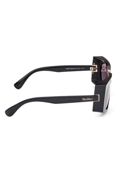 Max Mara 59mm Round Sunglasses