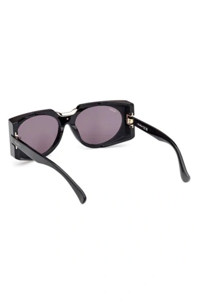Max Mara 59mm Round Sunglasses