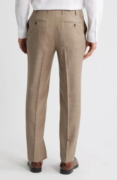 Canali Siena Regular Fit Pants In Neutral