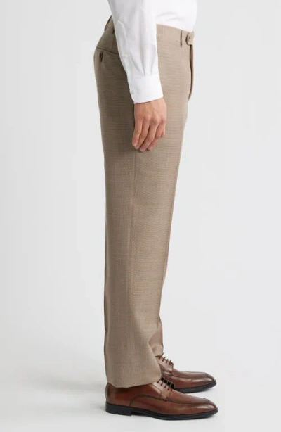 Canali Siena Regular Fit Pants In Neutral