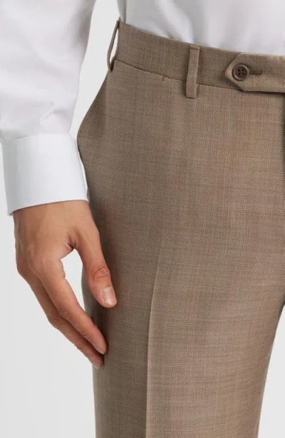 Canali Siena Regular Fit Pants In Neutral