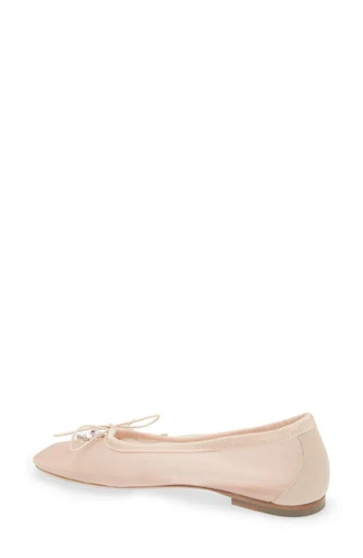 Simone Rocha Embellished Flower Mesh Ballerina Flat