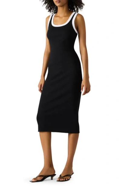 Steve Madden Azalea Cotton Blend Rib Body-con Dress
