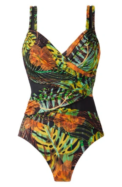 Miraclesuit ® Sunset Islet Madero Underwire One-piece Swimsuit In Multi