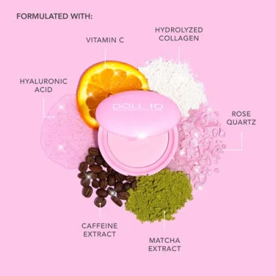 Doll 10 Beauty Doll Skin Pressed Pink Power Brightening Treatment Powder