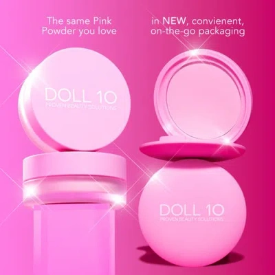 Doll 10 Beauty Doll Skin Pressed Pink Power Brightening Treatment Powder
