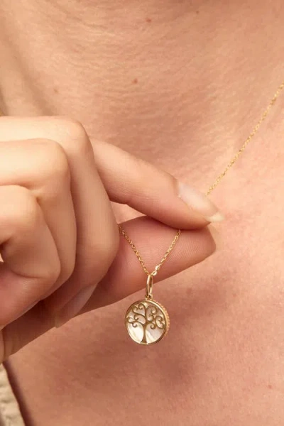 Oradina 14k Gold Tree Of Life Pendant Charm