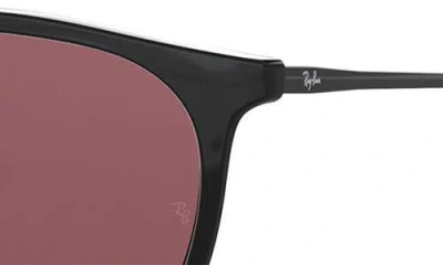 Ray Ban Ray-ban 54mm Polarized Gradient Round Sunglasses