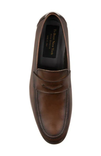 To Boot New York Aldrin Penny Loafer In Brown