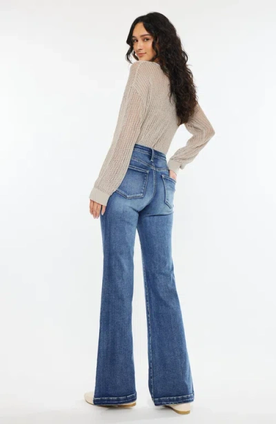 Kancan Avonlea Essentials High Rise Wide Leg Flare Jeans