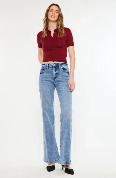 Kancan Avonlea Essentials High Rise Wide Leg Flare Jeans