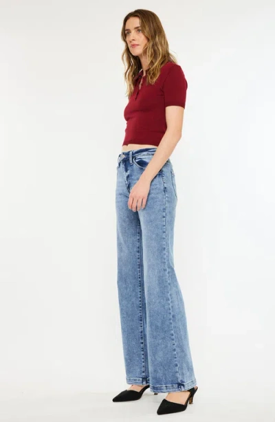 Kancan Avonlea Essentials High Rise Wide Leg Flare Jeans