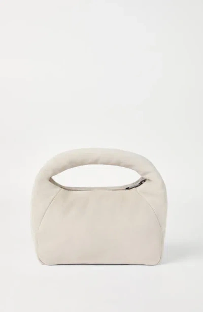 Brunello Cucinelli Small Suede Bc Duo Hobo Bag