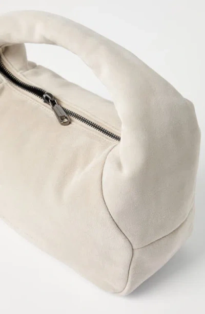 Brunello Cucinelli Small Suede Bc Duo Hobo Bag