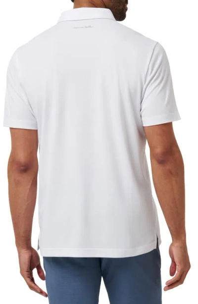 Travismathew Jungle Gallivant Polo In White
