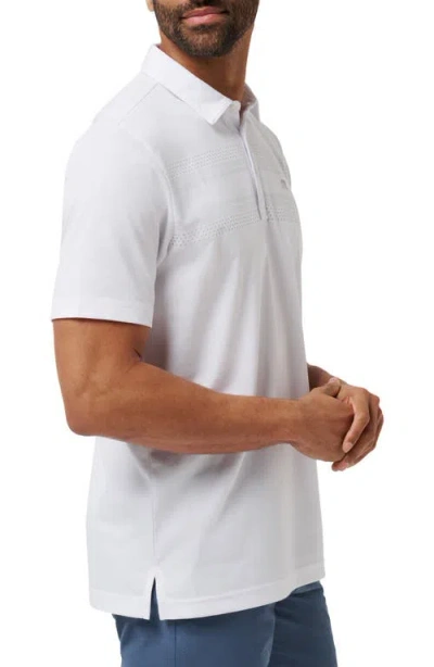 Travismathew Jungle Gallivant Polo In White