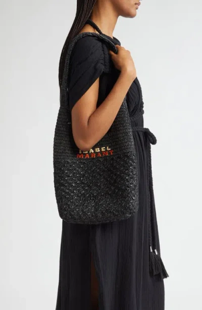 Isabel Marant Small Praia Raffia Tote
