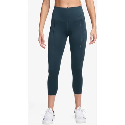 Nike Dri-fit Go Firm Support High Waist Crop Leggings