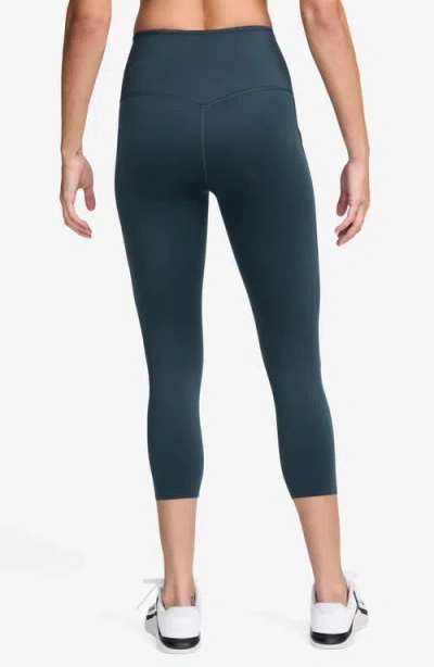 Nike Dri-fit Go Firm Support High Waist Crop Leggings