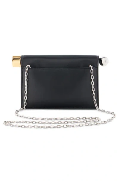 Jacquemus La Petite Pochette Rond Carré Leather Clutch