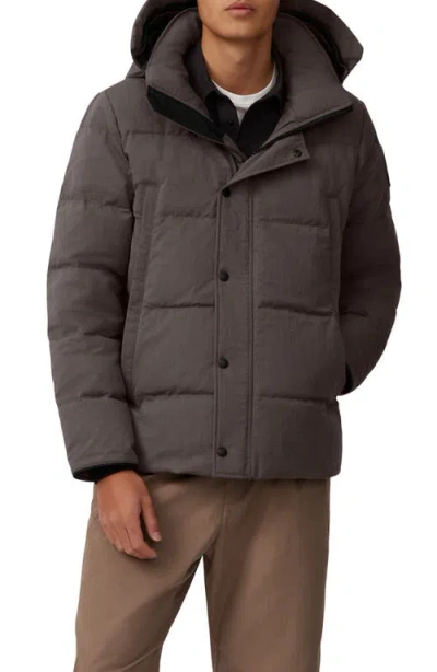 Canada Goose Wyndham Water Repellent 625 Fill Power Down Parka In Brown