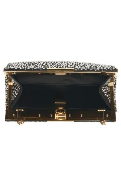 Dolce & Gabbana Dolce&gabbana Marlene Crystal Embellished Satin Shoulder Bag