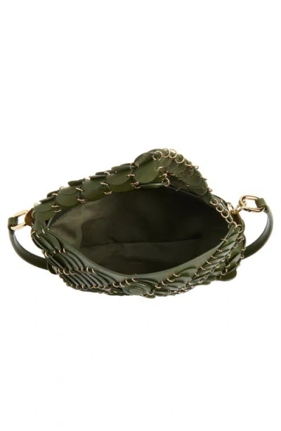 Rabanne Paco Leather Hobo Bag