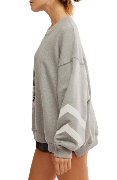 Free People Fp Movement All Star Oversize Graphic Sweatshirt