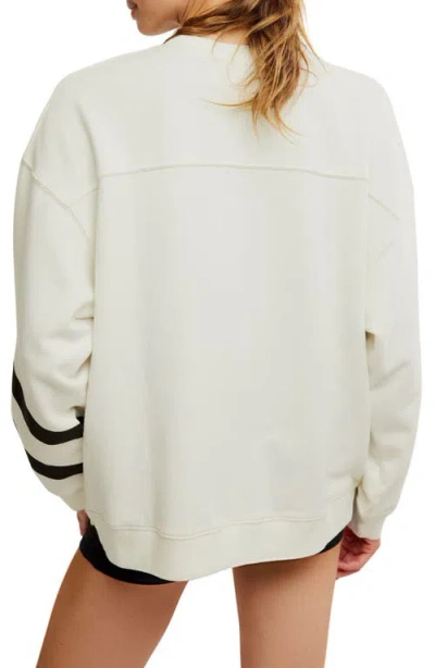Free People Fp Movement All Star Oversize Graphic Sweatshirt