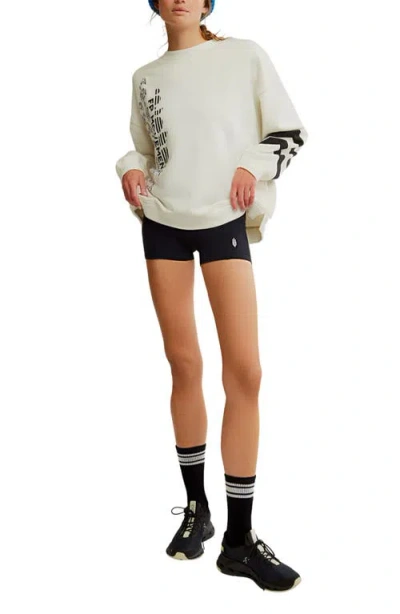 Free People Fp Movement All Star Oversize Graphic Sweatshirt