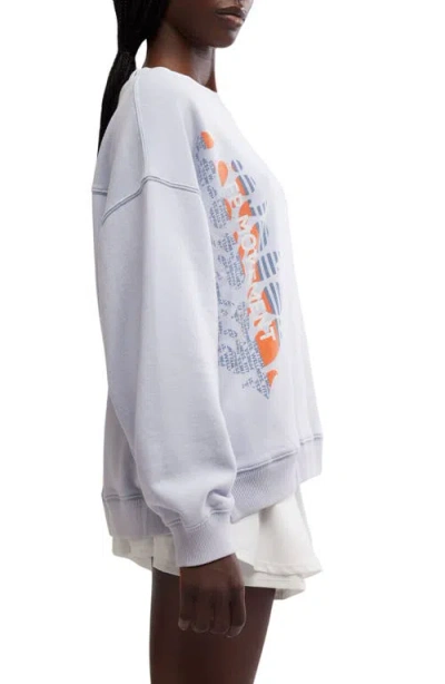 Free People Fp Movement All Star Oversize Graphic Sweatshirt