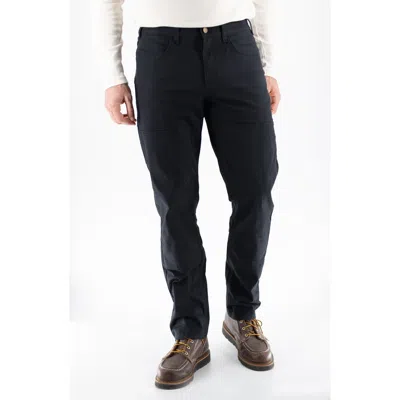Devil-dog Dungarees Stretch Twill Carpenter Pants In Black
