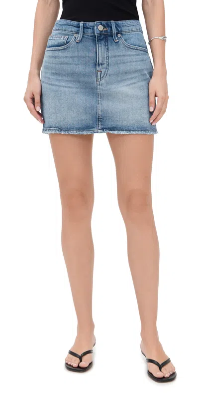 Good American Good 90s Miniskirt Indigo819