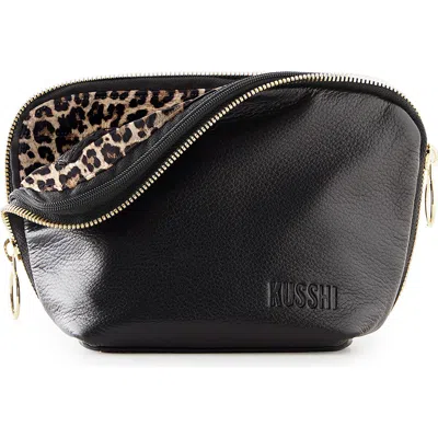 Kusshi Everyday Leather Makeup Bag
