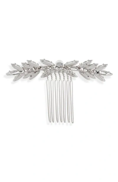 Brides And Hairpins Brides & Hairpins Seira Opal & Faux Pearl Hair Comb