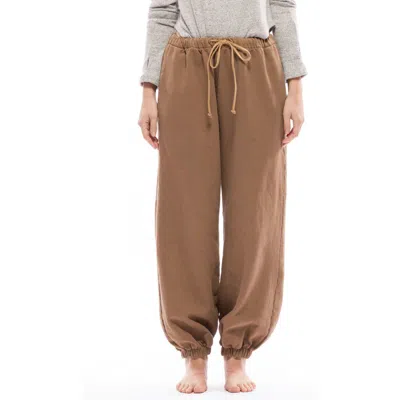 Toit Volant Mia 101 Sweatpants In Brown