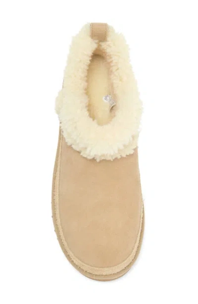Ugg(r) Classic Ultra Mini Spillseam Genuine Shearling Bootie