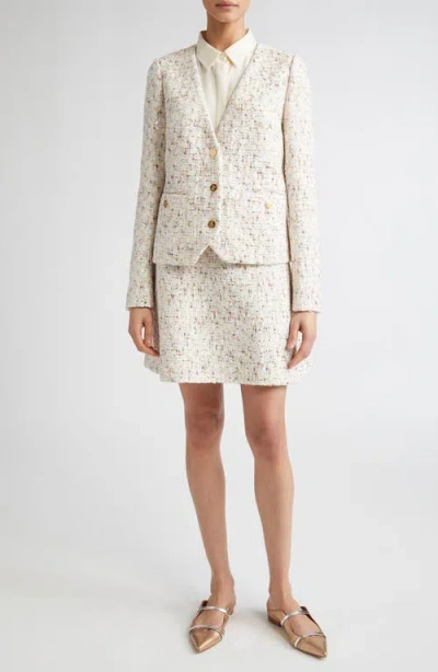 Giambattista Valli Sequin Bouclé Tweed Jacket