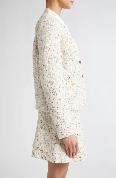 Giambattista Valli Sequin Bouclé Tweed Jacket