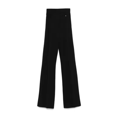 Nissa Flared Trousers In Black