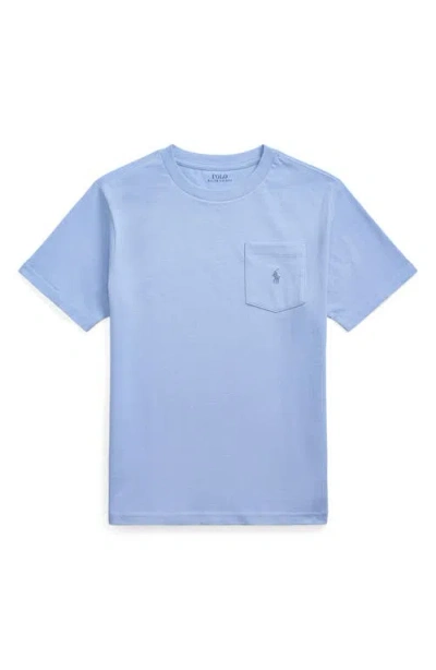 Polo Ralph Lauren Polo Pony-embroidered T-shirt In Blue