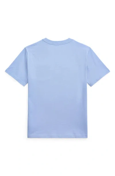 Polo Ralph Lauren Polo Pony-embroidered T-shirt In Blue