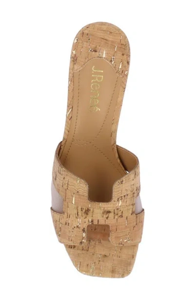J. Reneé Zahra Wedge Slide Sandal