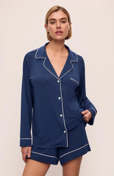 Eberjey Gisele Relaxed Jersey Knit Short Pajamas