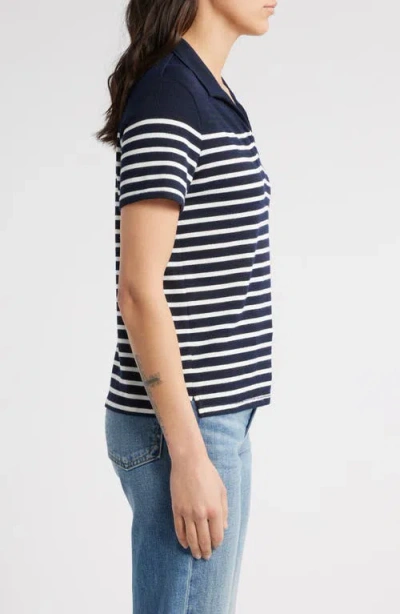Rag & Bone Stripe Knit Polo