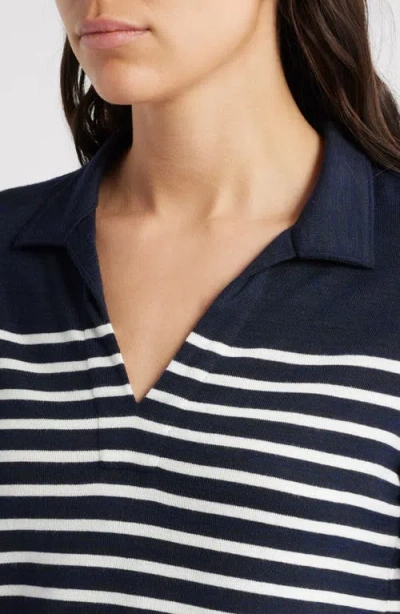 Rag & Bone Stripe Knit Polo