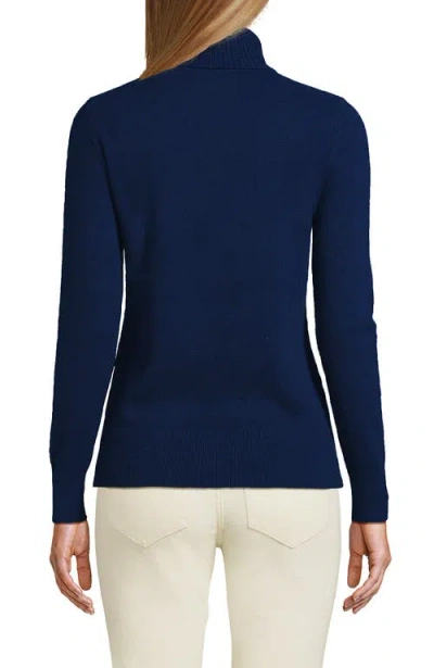 Lands' End Cashmere Turtleneck Sweater