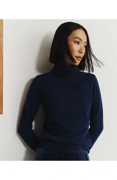 Lands' End Cashmere Turtleneck Sweater